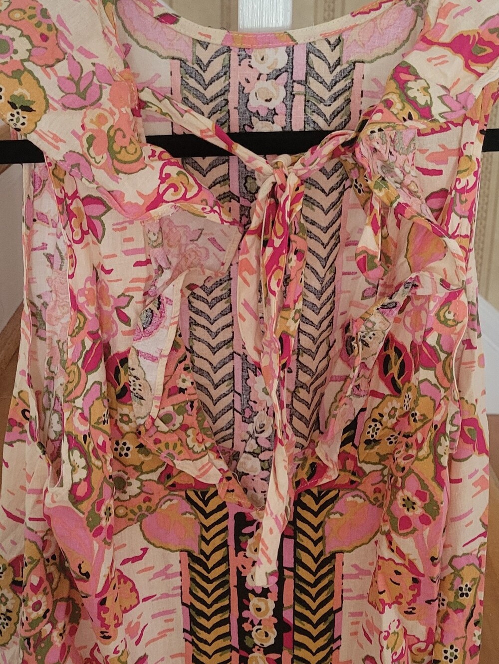 FREE PEOPLE Summer In Tulum  Tunic Size XS - Picture 7 of 14